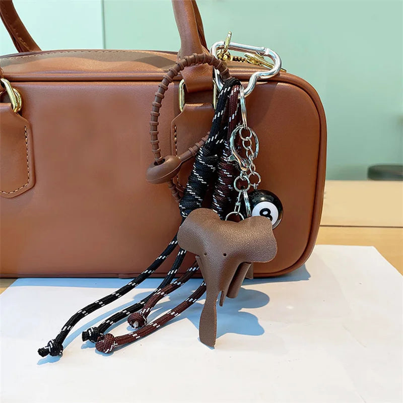 Braided Rope Bag Pendant