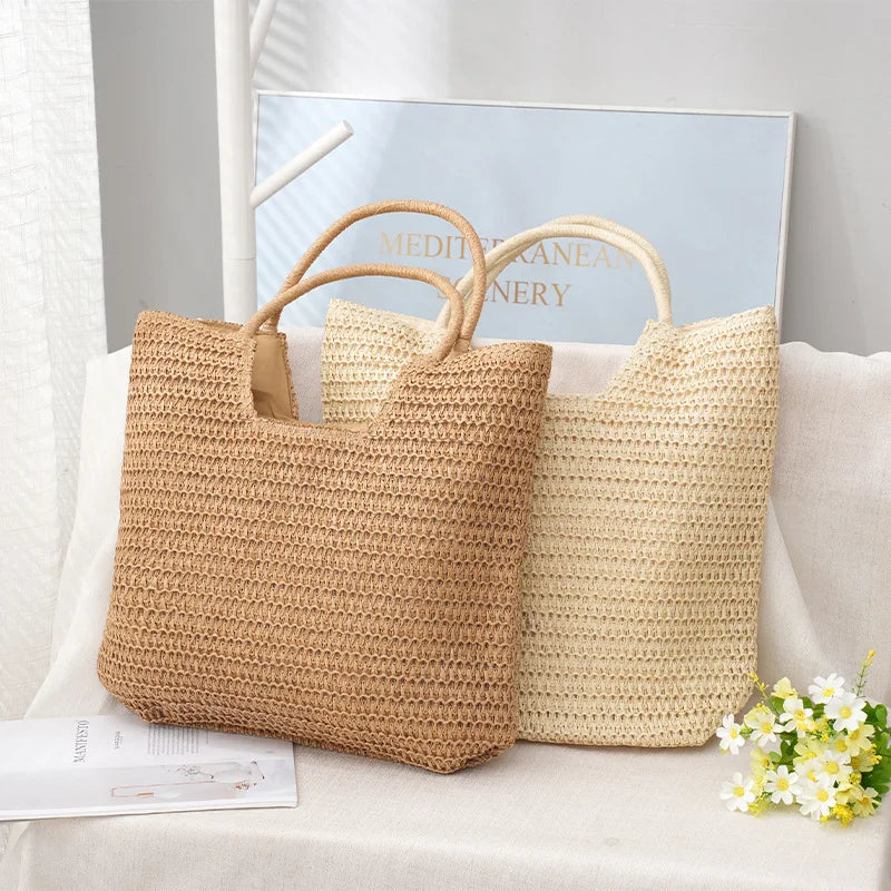 Bag Summer Straw Woven