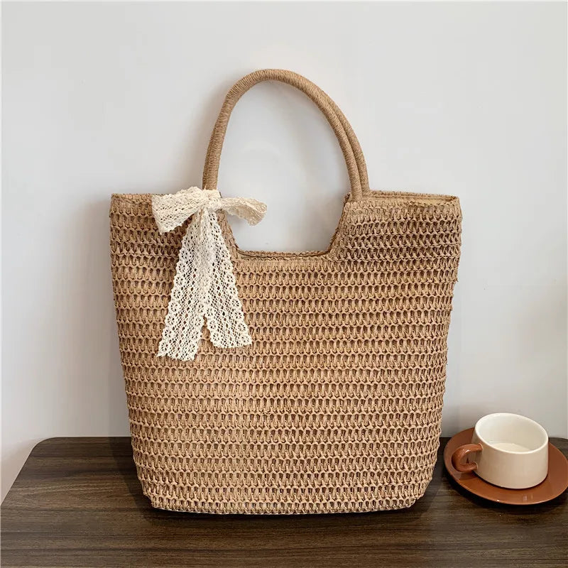 Bag Summer Straw Woven