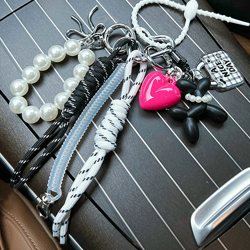 Handmade Baseball Personalized Keychain
