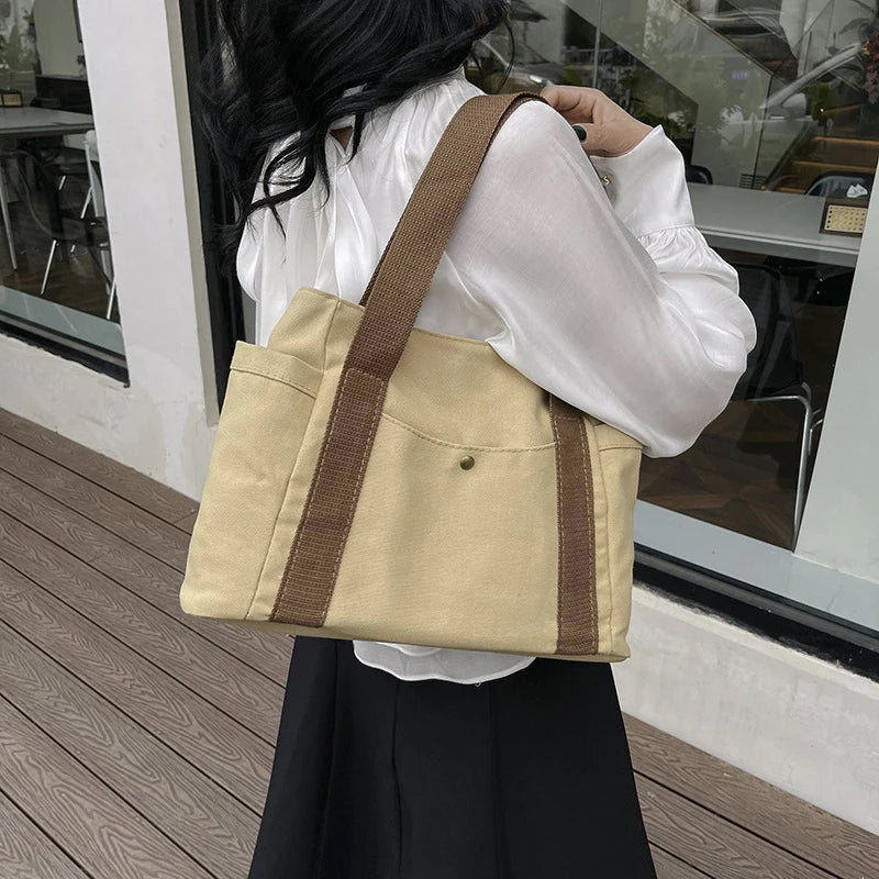 Preppy Style Shoulder Bag