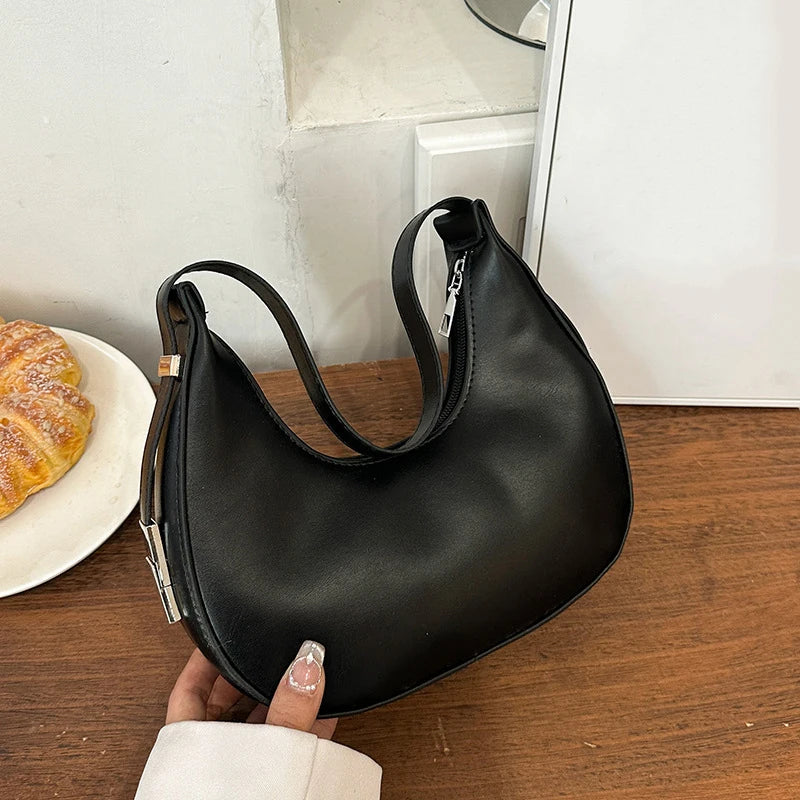 Fashion PU Leather Underarm Bags