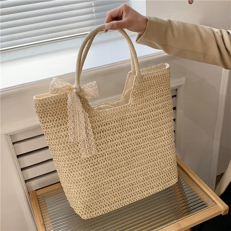 Bag Summer Straw Woven