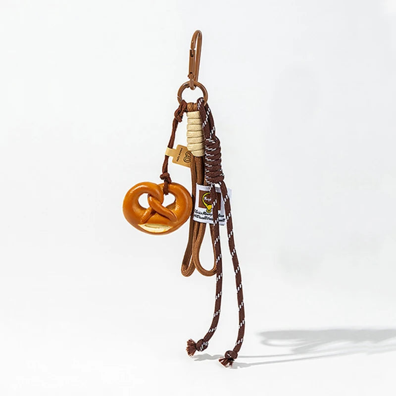 Braided Rope Bag Pendant