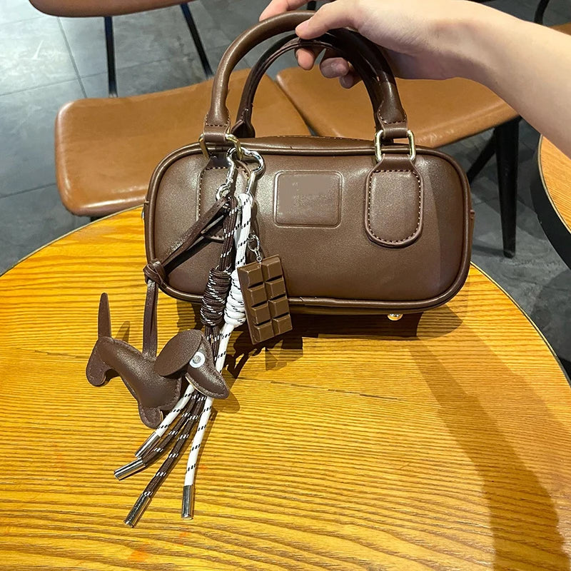 Cute Braided Rope Bag Pendant