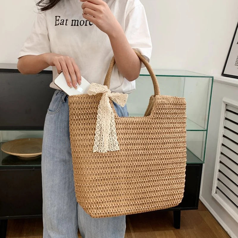 Bag Summer Straw Woven