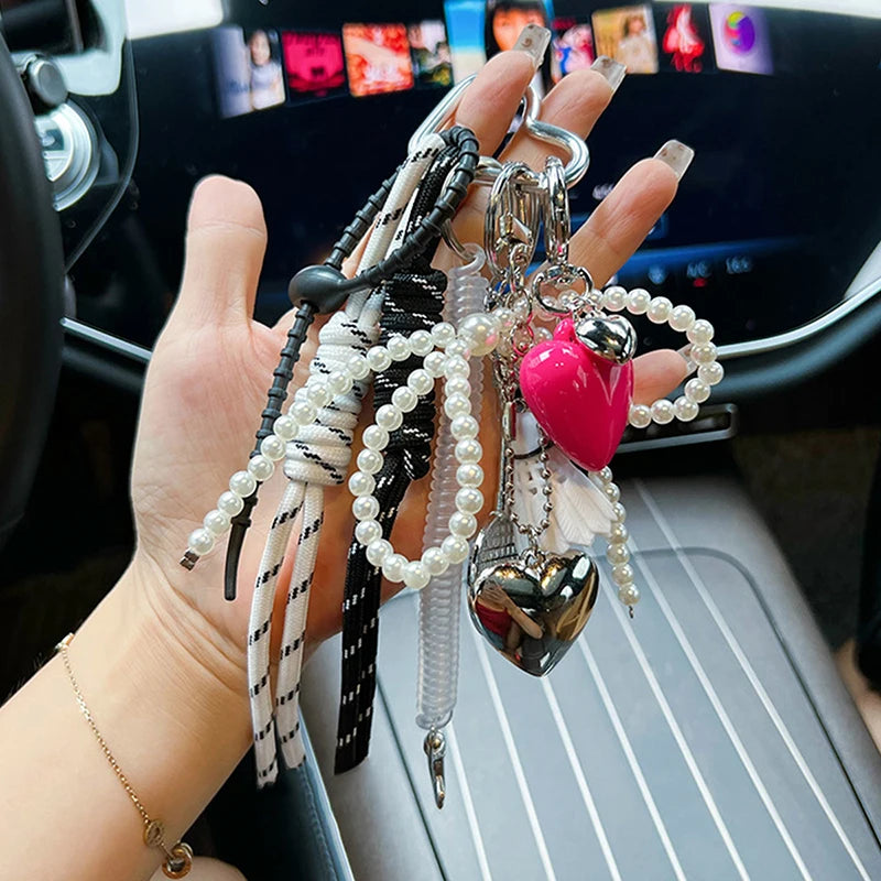 Handmade Baseball Personalized Keychain