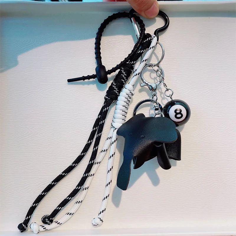 Braided Rope Bag Pendant