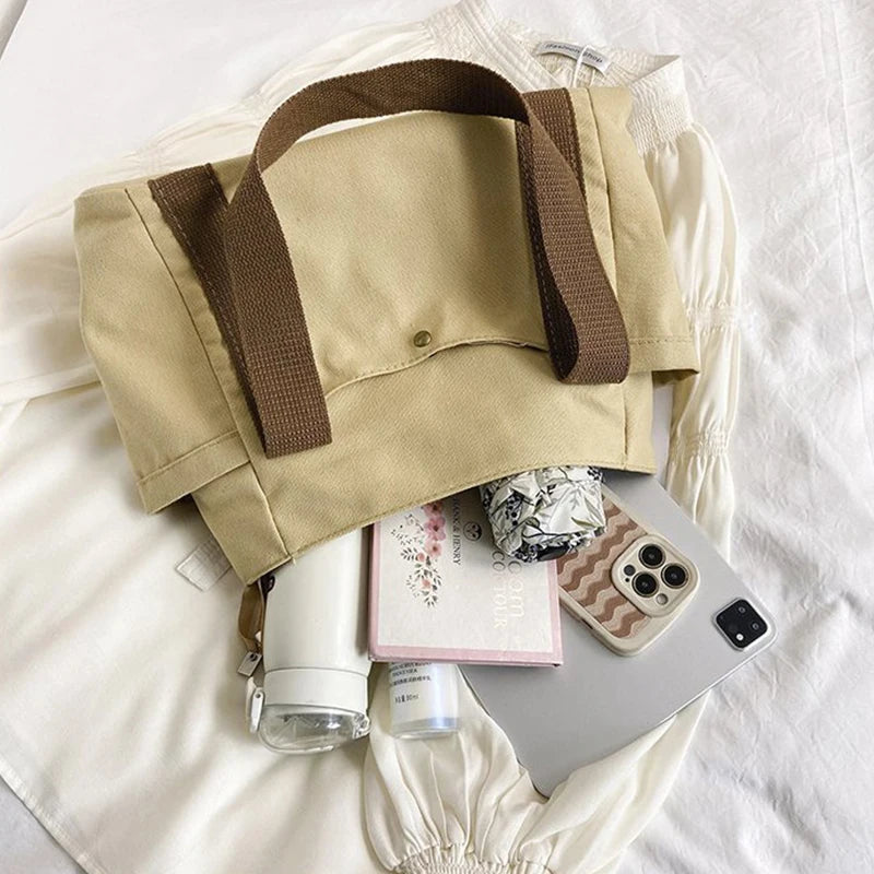Preppy Style Shoulder Bag