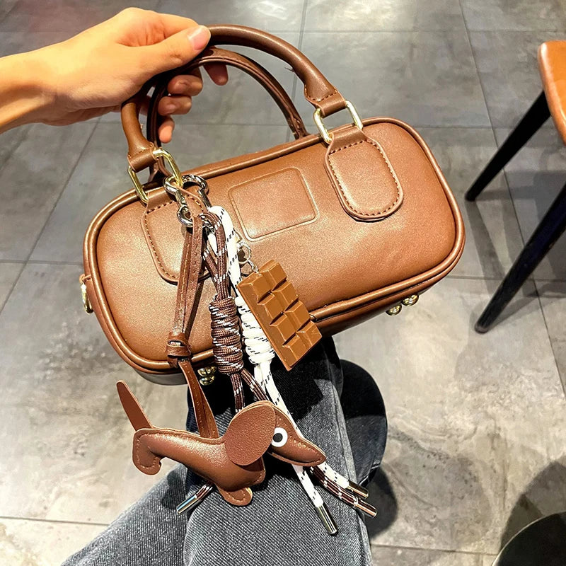 Cute Braided Rope Bag Pendant