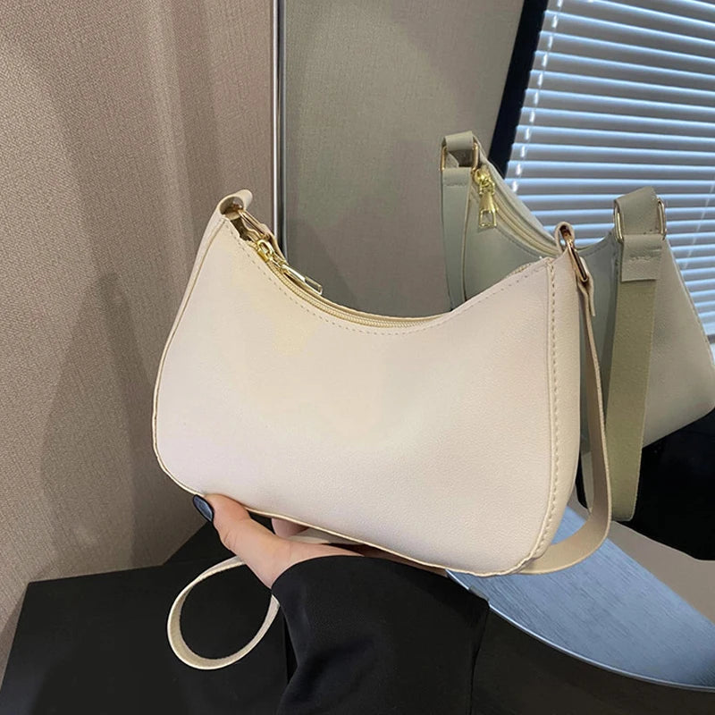 Retro Solid Color PU Leather