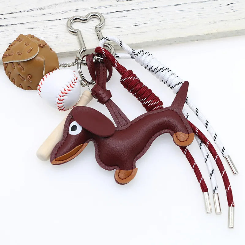 Cute Braided Rope Bag Pendant