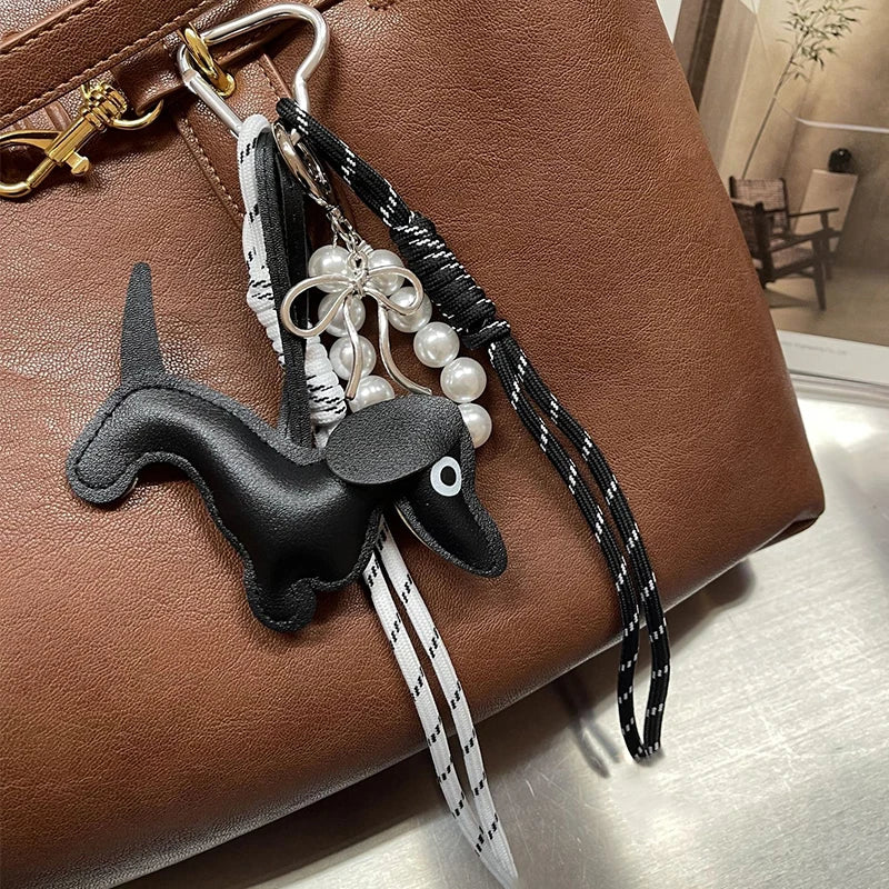 Cute Braided Rope Bag Pendant