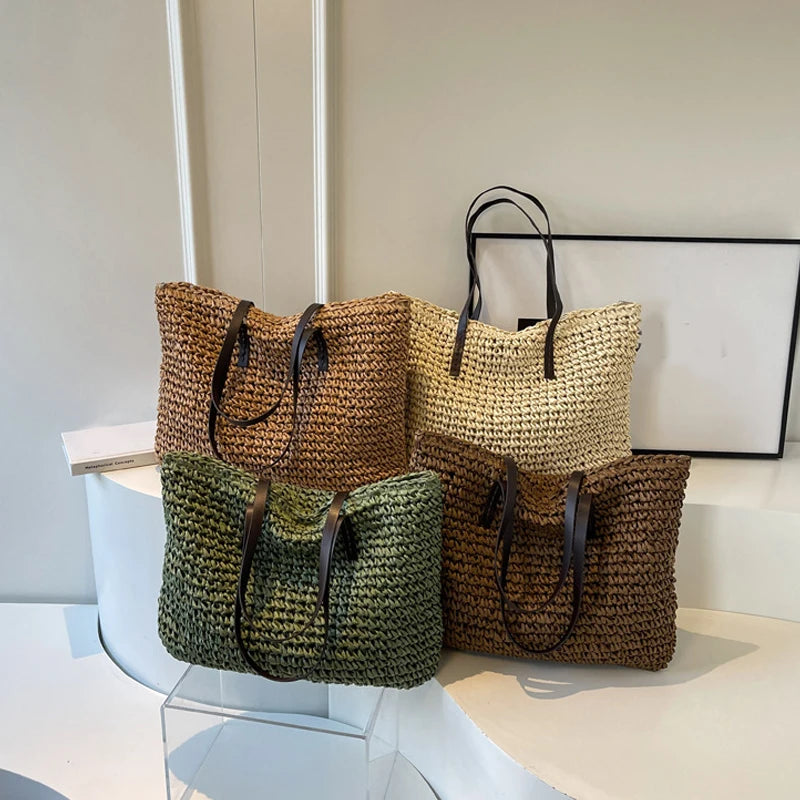 Straw Woven Tote