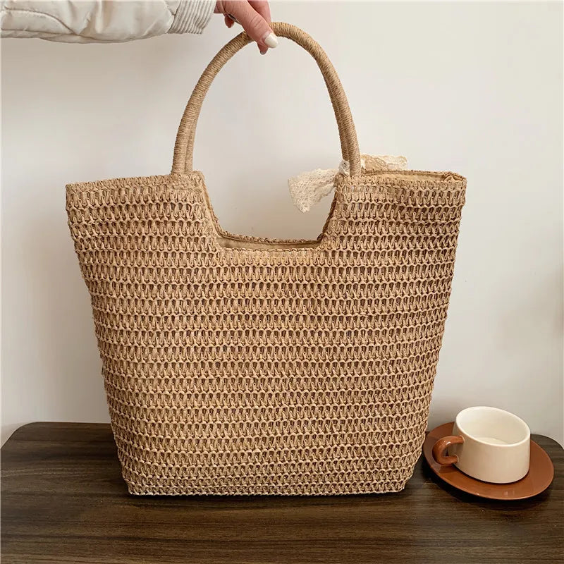 Bag Summer Straw Woven