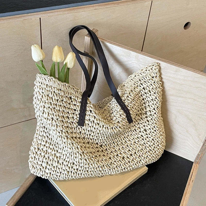 Straw Woven Tote