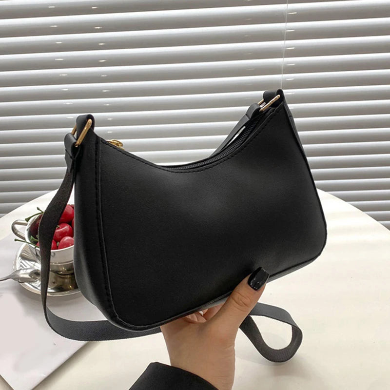 Retro Solid Color PU Leather