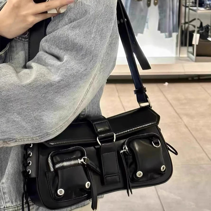 Women Vintage Gothic Black
