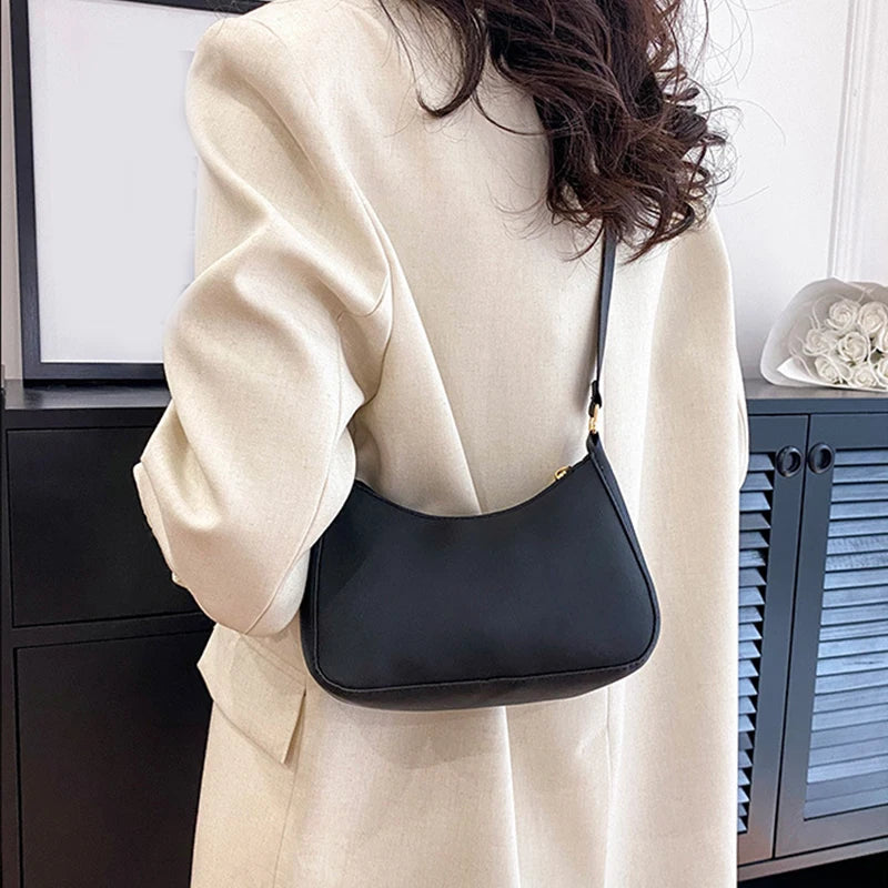 Retro Solid Color PU Leather