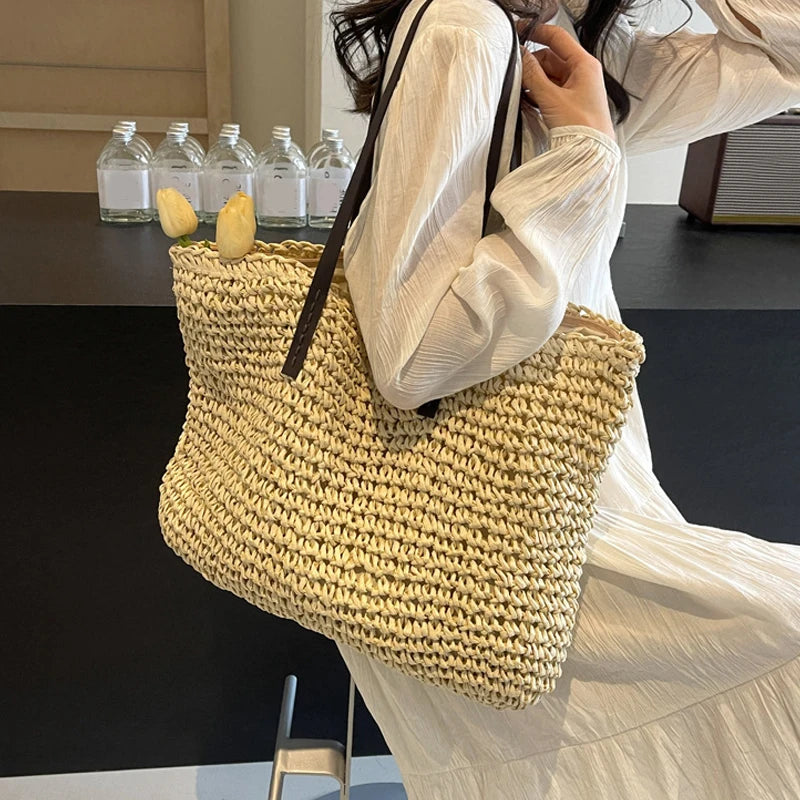 Straw Woven Tote