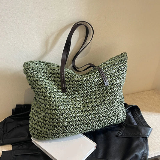 Straw Woven Tote